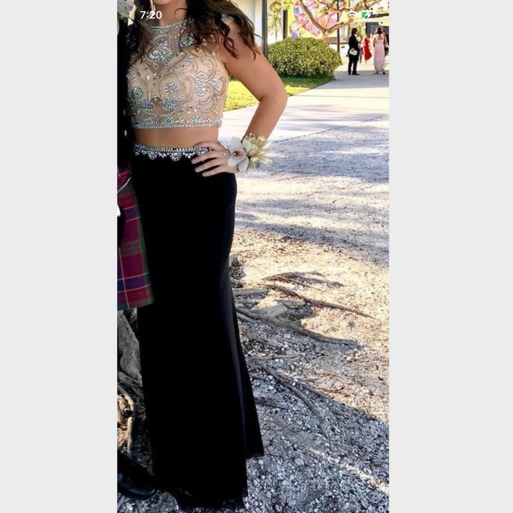 Dave & Johnny 2 Piece Prom Dress / Formal Dress